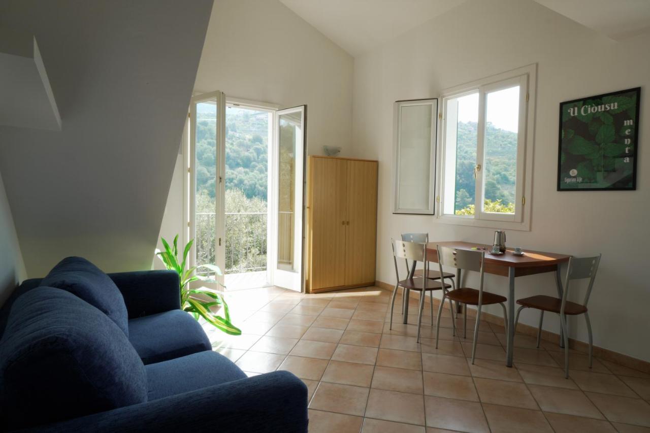 U Ciousu By Ligurian Life Appartamenti In Agriturismo Vallebona Dış mekan fotoğraf